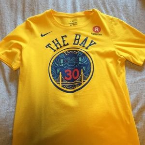 Steph curry short sleeve jersey